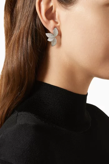 أقراط اليسا فضة إسترلينية