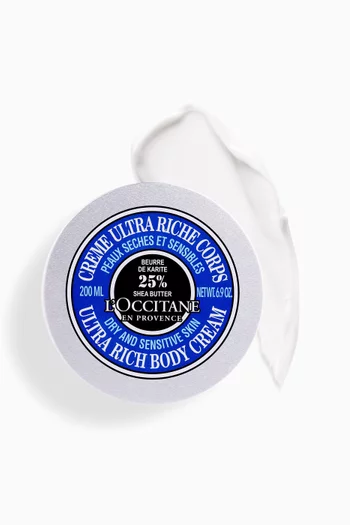 Shea Butter Ultra Rich Body Cream, 200ml