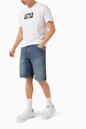 Light Wash Shorts in Denim