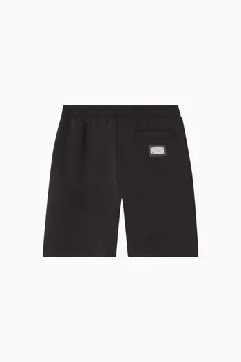 Logo Shorts in Cotton