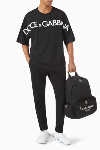 Logo T-shirt in Cotton Jersey