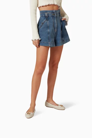 Lillie Ballet Flats in Signature Monogram Canvas