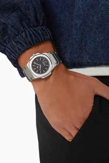 MT Ronda Stainless Steel Watch, 40.5mm