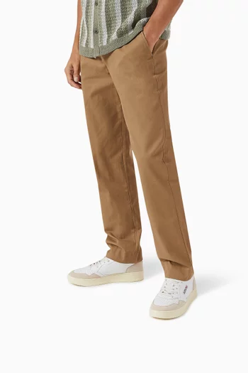 Medalist Low Sneakers in Leather & Suede