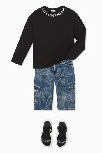 Logo T-shirt in Cotton