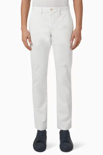 Polo Pony Chino Pants in Stretch Cotton Twill