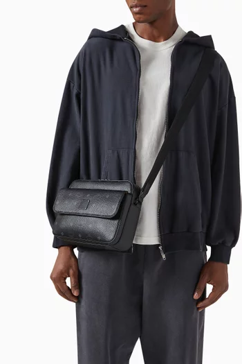 Medium Aren Messenger Bag in Visetos