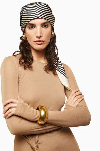 وشاح مربع تويل حرير