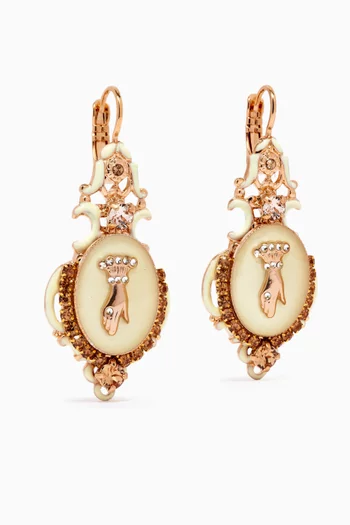 Taormina Earrings in 14kt Gold-plated Metal