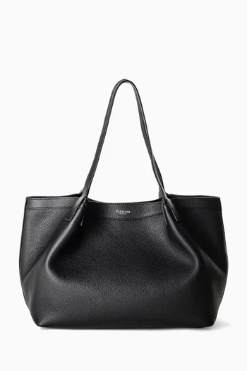 Small Secret Tote Bag in Rugiada Leather