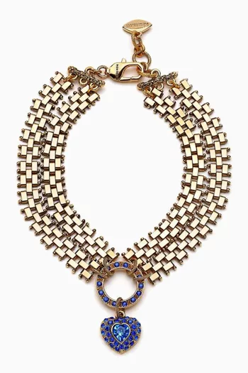 Serene Necklace in Gold-plated Brass