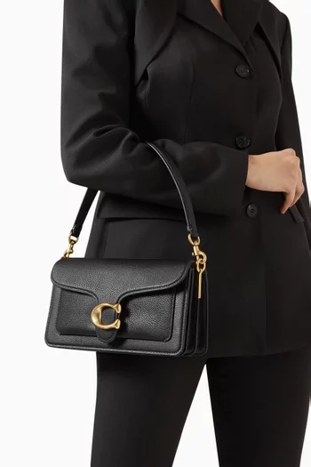 Tabby Shoulder Bag in Pebbled Leather