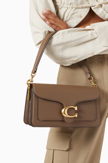Tabby Shoulder Bag in Pebbled Leather