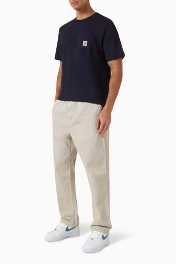 Logo Patch Pocket T-shirt in Cotton-jersey