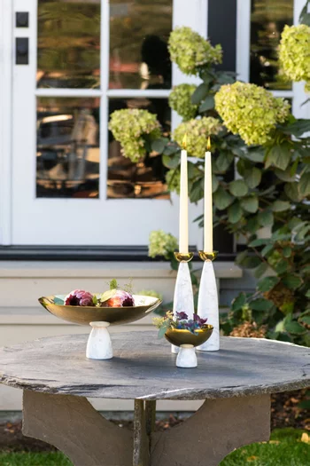 Coluna Candle Holders, Set of 2