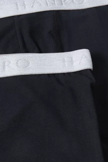 Essential Boxer Briefs in Cotton Jersey, Set of 2