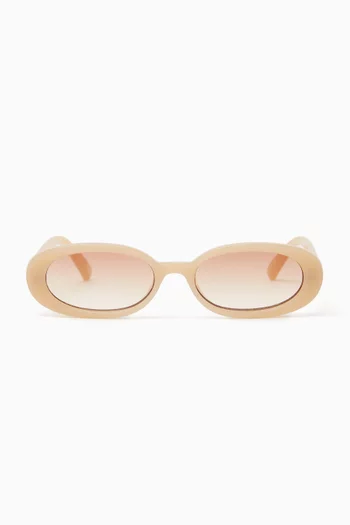 Outta Love Sunglasses in Plastic