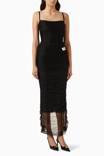 x Kim Re-edition Maxi Dress in Tulle
