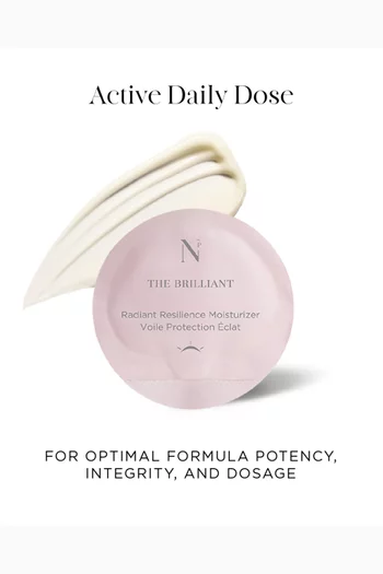 The Brilliant Radiant Resilience Moisturizer Refill (30 x 0.8ml)