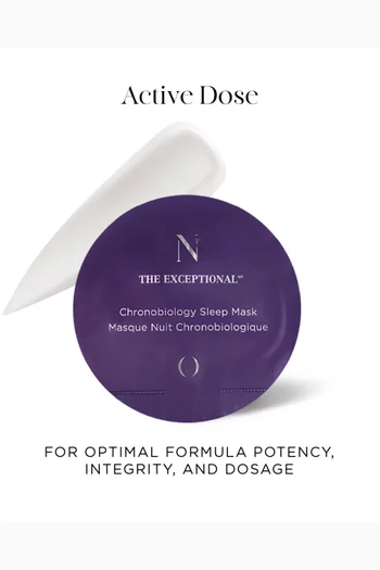 The Exceptional Chronobiology Sleep Mask Refill (8 x 2ml)