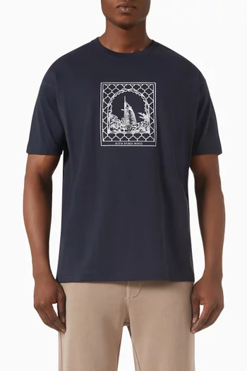 Dubai Window Logo T-shirt in Cotton