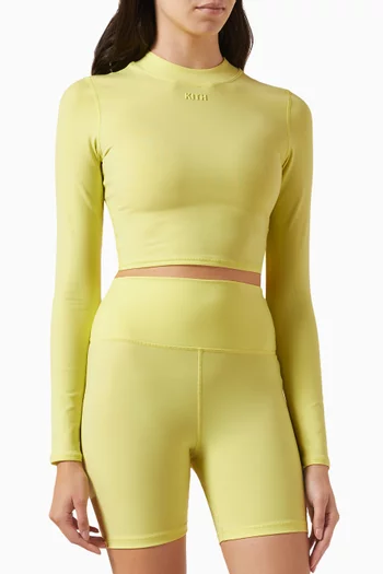 Mulberry Active Top in Stretch-jersey