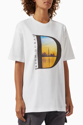 Dubai Oasis Logo T-shirt in Cotton