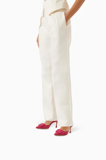 Maysli 70 Slingback Pumps in Suede
