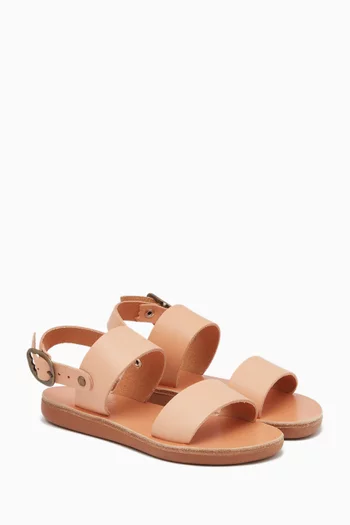 Little Clio Soft Sandals in Leather