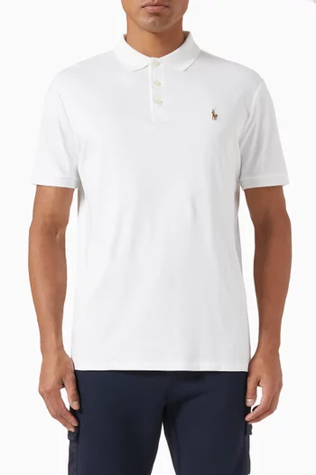 Polo Shirt in Cotton Piqué