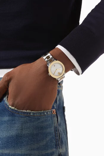 BOLD Verso Quarzt Stainless Steel Watch, 38mm