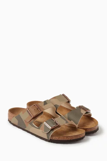 Arizona Camouflage-print Sandals in Birko-Flor®