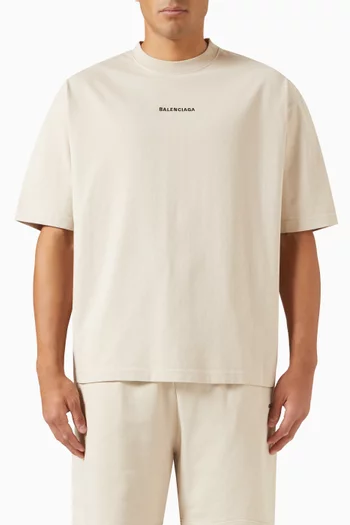 Logo Medium-fit T-shirt in Cotton-jersey