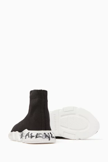 Speed Graffiti Sneakers in Recycled Knit