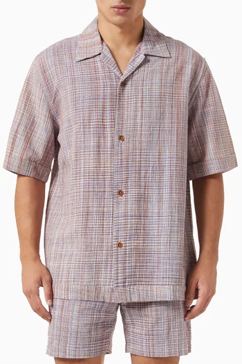 Bakhoven Shirt in Madras Cotton