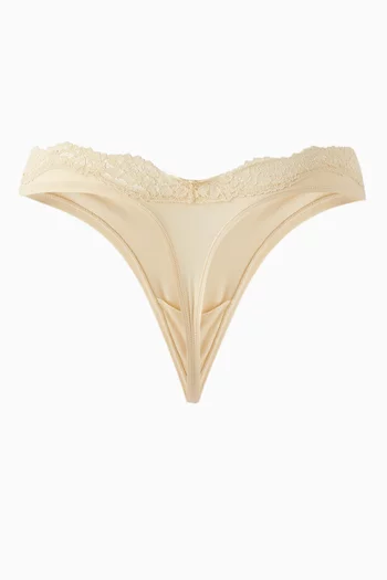 Fits Everybody Lace Dipped Thong