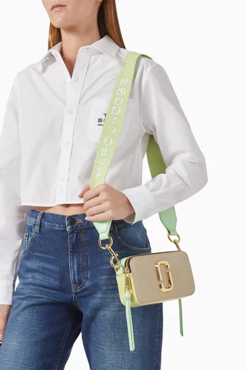 The Snapshot Camera Crossbody Bag in Leather