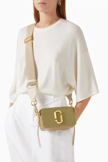 The Snapshot Crossbody Bag in Leather
