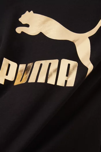 Logo Print T-shirt in Cotton