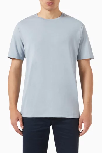 Crew Neck T-shirt in Pima Cotton
