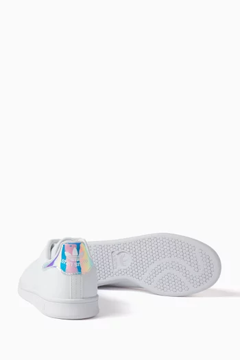 Lace-Up Stan Smith Sneakers in Faux Leather