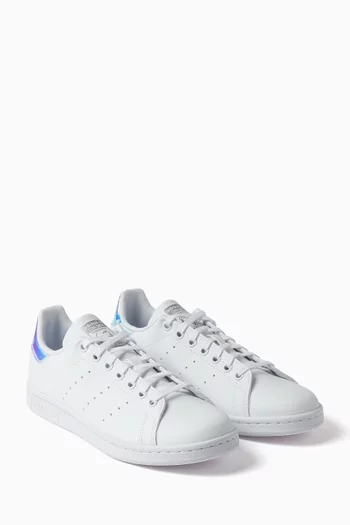 Lace-Up Stan Smith Sneakers in Faux Leather