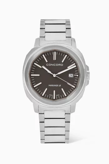 Mariner X Quartz Stainless Steel Watch, 40mm