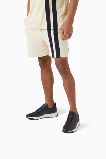 Low-cut Sneakers in Calf-skin Leather