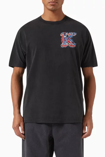 Kith Needlepoint Vintage T-shirt in Cotton-jersey