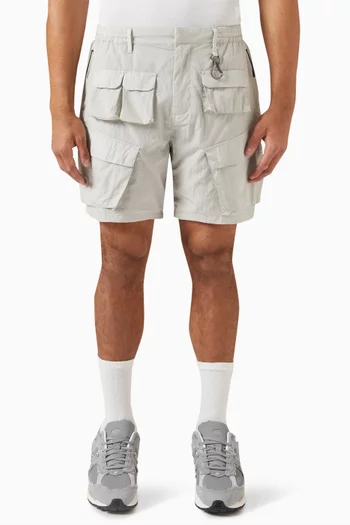 Dupont Cargo Pocket Shorts in Wrinkle Nylon