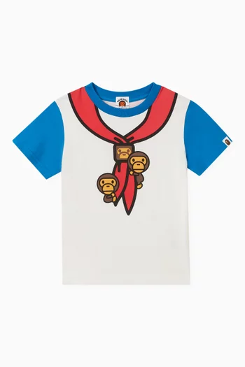 Milo Boy Scout-print T-shirt in Cotton