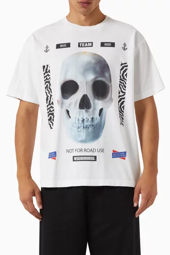 x Death Spray Custom Graphic T-shirt in Cotton Jersey