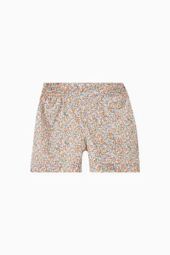 Floral Shorts in Cotton