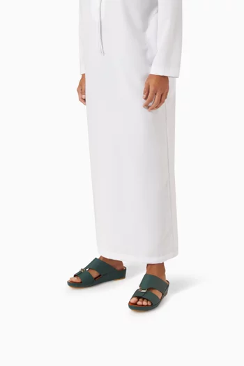 Cinghia Trecce Pelli Sandals in Calf Leather